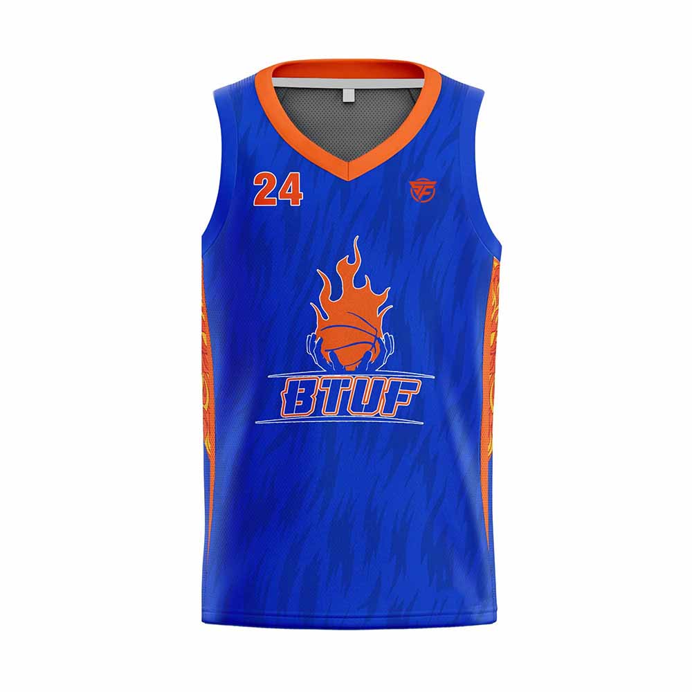Sublimated Printing BasketBall Uniform