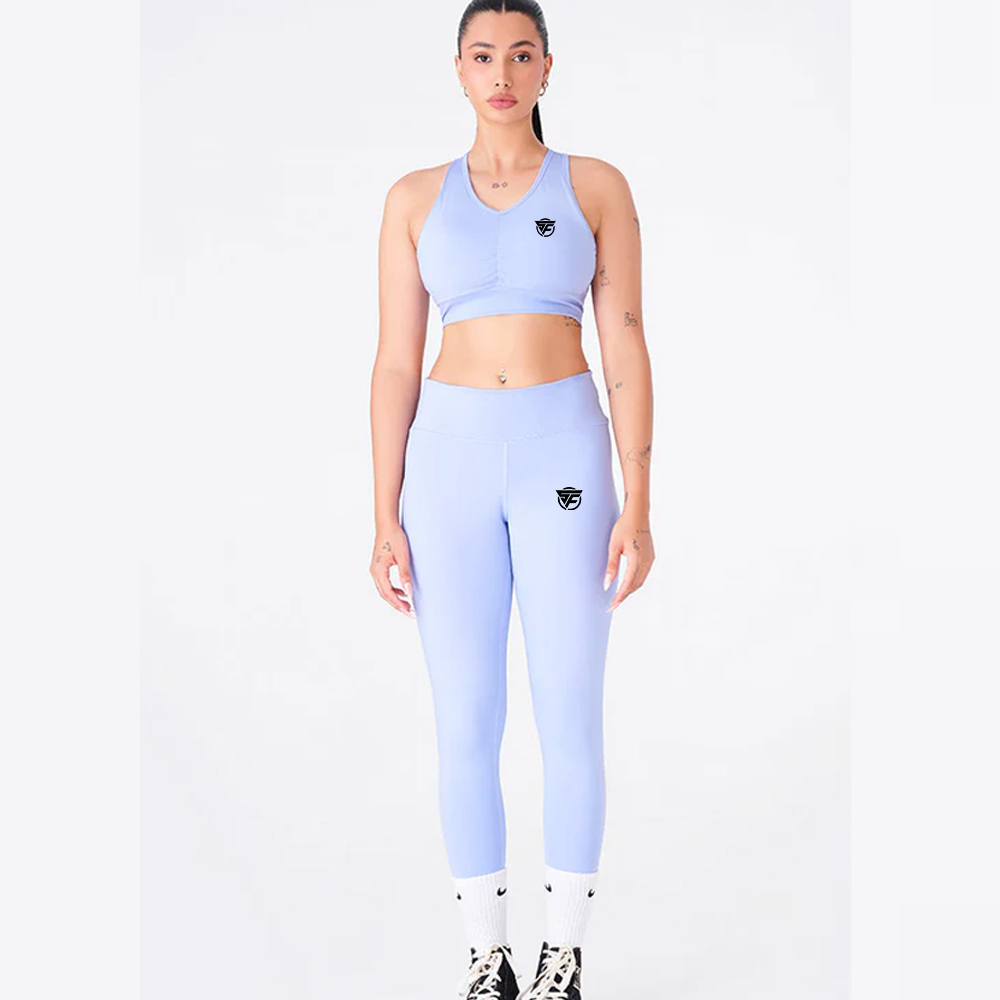 Sleek and Modern Sky Blue Legging