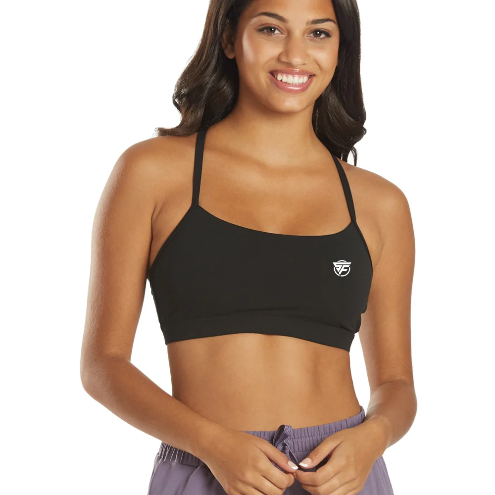 Delight Solid Racer Back Sports Bra